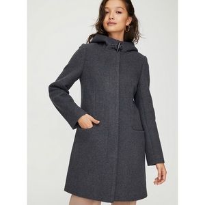 Aritzia BABATON Pearce Wool Coat With Hood Size L